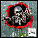 Sticker Squelette Rock