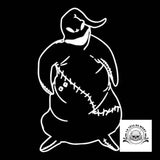 Sticker Tête de Mort Fantôme