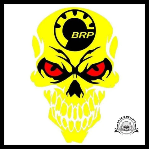 Sticker Tête de Mort Moto