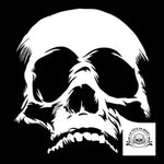 Sticker Tête de Mort Satanique