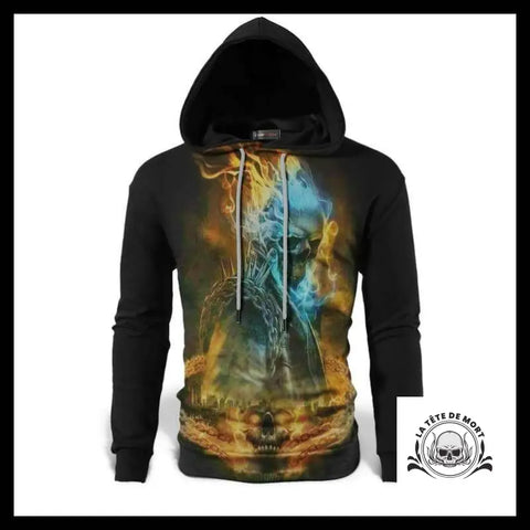 Sweat Crâne Biker