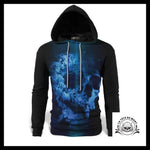 Sweat Crâne Fumée