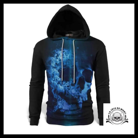 Sweat Crâne Fumée