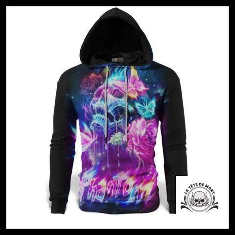Sweat Crâne Multicolore