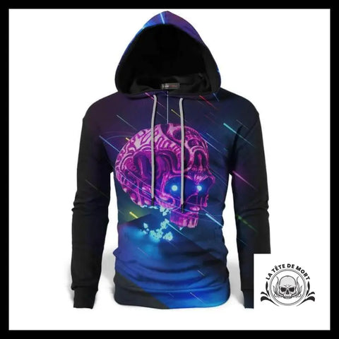 Sweat Crâne Violet