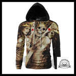Sweat Squelette Carte