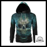 Sweat Squelette Fumée