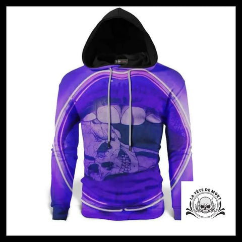 Sweat Tête de Mort Artistique