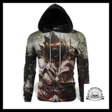 Sweat Tête de Mort Démon
