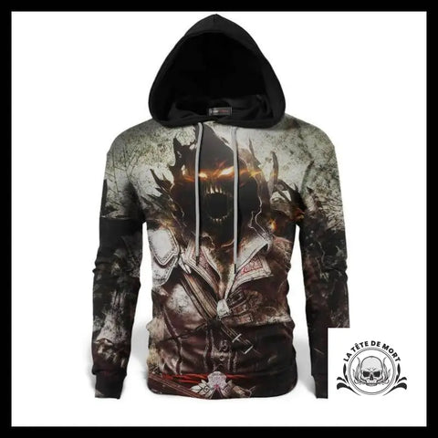 Sweat Tête de Mort Démon