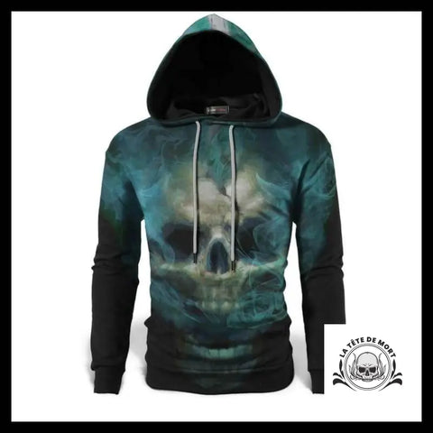Sweat Tête de Mort Fumée
