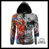 Sweat Tête de Mort Lion