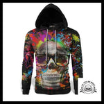 Sweat Tête de Mort Lunette