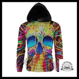 Sweat Tête de Mort Multicolore