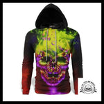 Sweat Tête de Mort Psychédélique