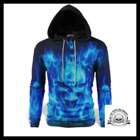 Sweat Tête de Mort Satanique