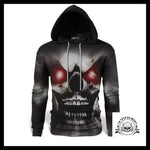 Sweat Tête de Mort Yeux Rouges