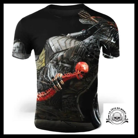 T-Shirt Biker Démon