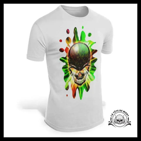 T-Shirt Crâne Électrique