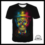 T-shirt Crâne Hypnotique