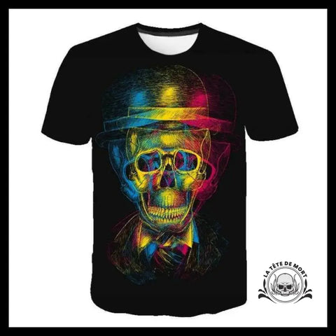 T-shirt Crâne Hypnotique