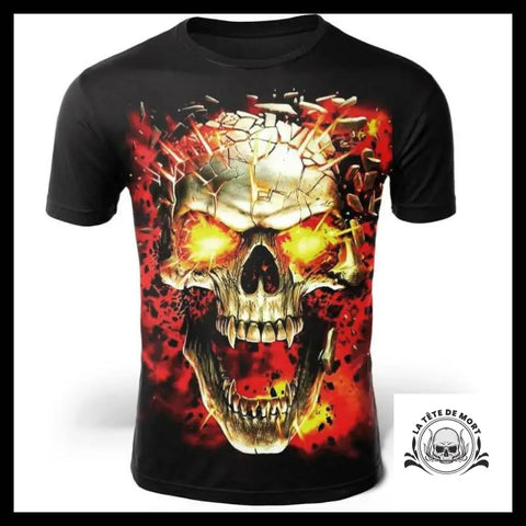 T-Shirt Crâne Maudit