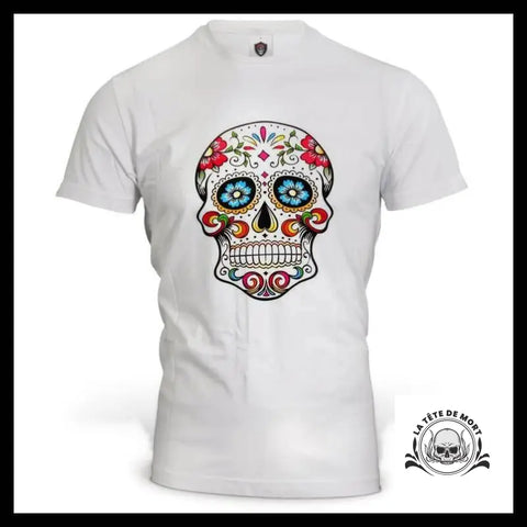 T-Shirt Crâne Mexicain