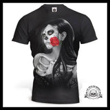 T-Shirt Crâne Mexicain Catrina