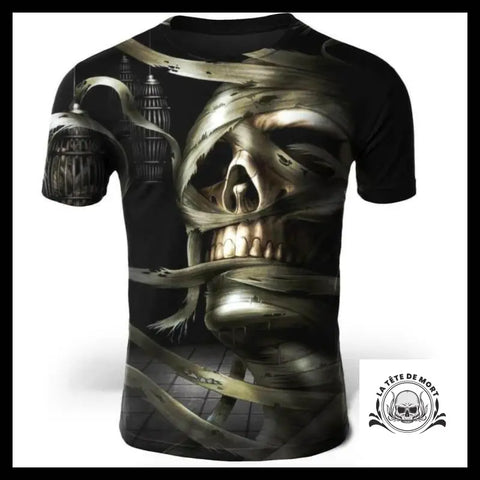 T-Shirt Crâne Momifié