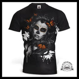 T-Shirt Crâne Papillon