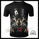T-Shirt Crâne Pistolet