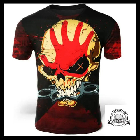 T-Shirt Crâne Poing