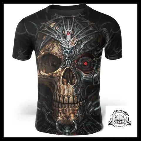 T-Shirt Crâne Robot