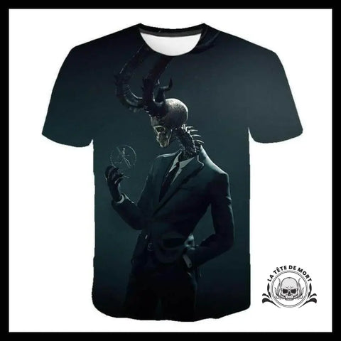 T-shirt Démon Humain