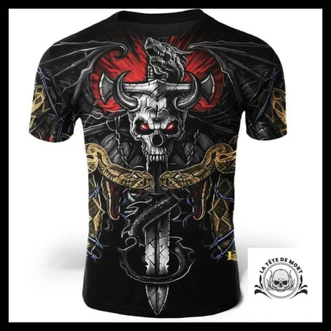 T-Shirt Dragon Homme