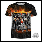 T-shirt Groupe Kiss