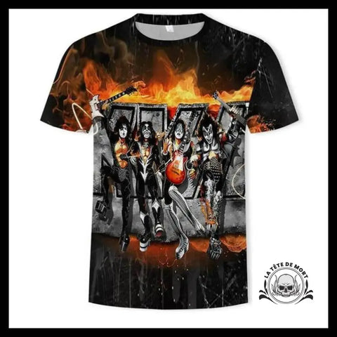 T-shirt Groupe Kiss