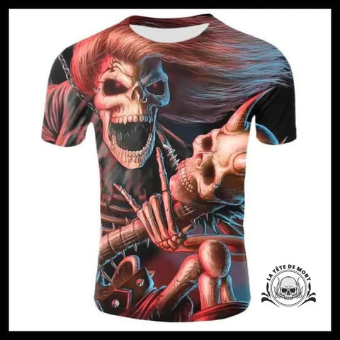 T-shirt Rockeur Satanique