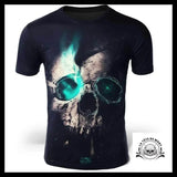 T-Shirt Skull Démon