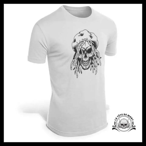 T-Shirt Skull Rasta