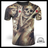 T-Shirt Squelette Amoureux