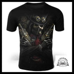 T-Shirt Squelette Armé