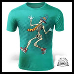 T-Shirt Squelette Danse Macabre