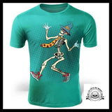 T-Shirt Squelette Danse Macabre
