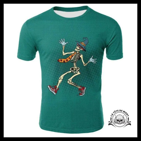 T-shirt Squelette Drôle