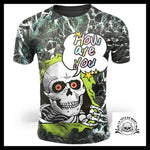 T-Shirt Squelette Heureux