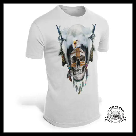 T-Shirt Squelette Indien