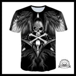 T-Shirt Squelette De La Mort