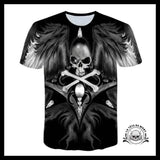 T-Shirt Squelette De La Mort