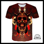 T-Shirt Squelette De La Mort